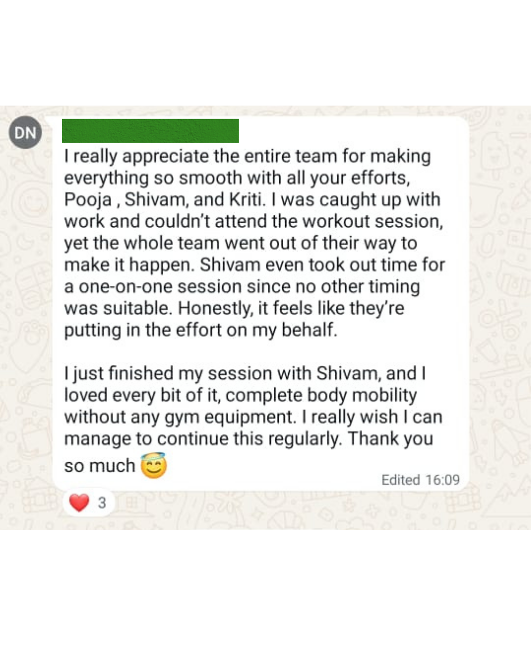 Devleena's testimonial — Fitifylab client review