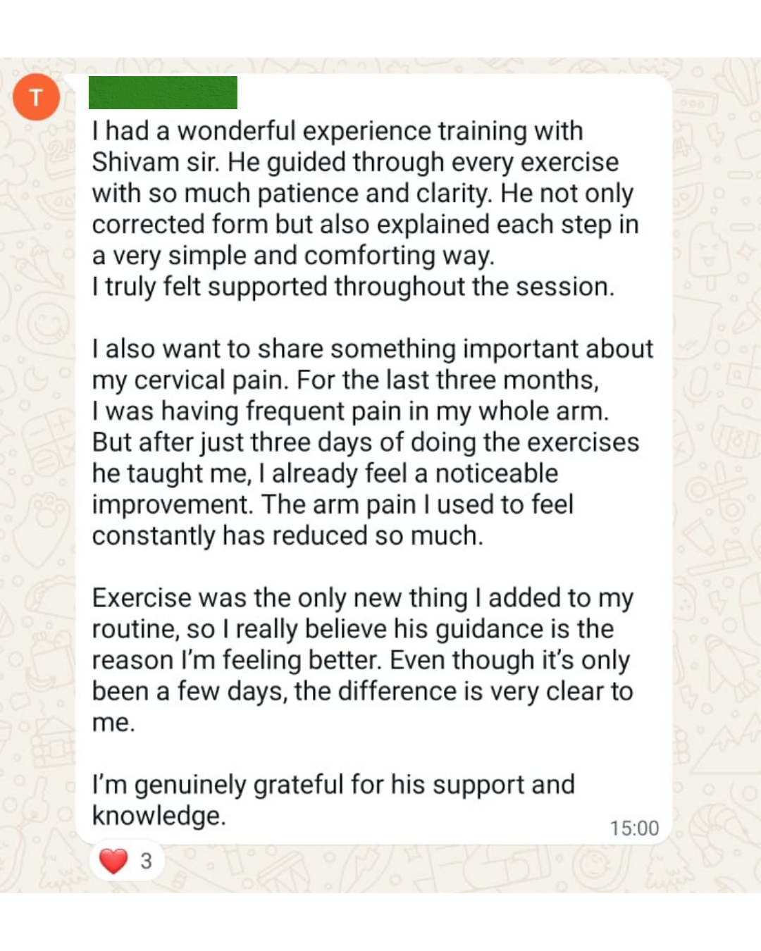 Tina's testimonial — 7-day transformation results